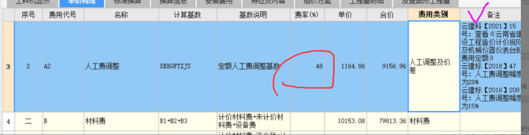 人工费