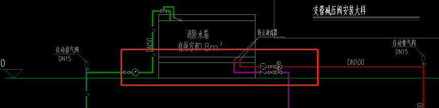 屋顶消防水箱