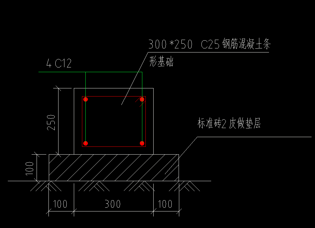 独立基础单元