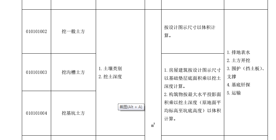 挖土方