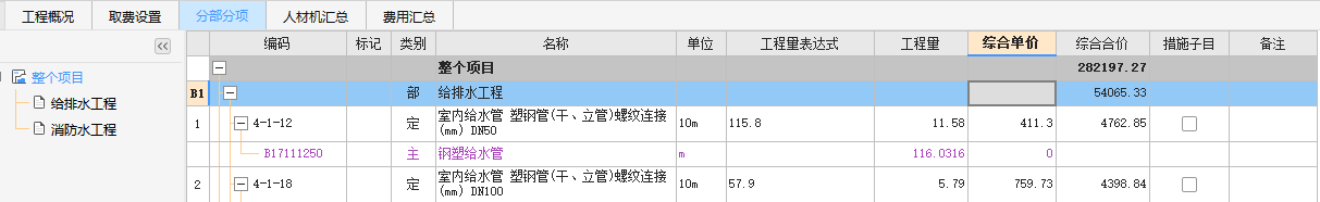 核工程量