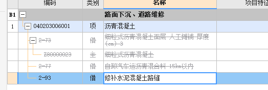 路面下沉
