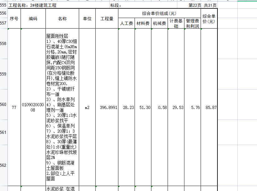 提量