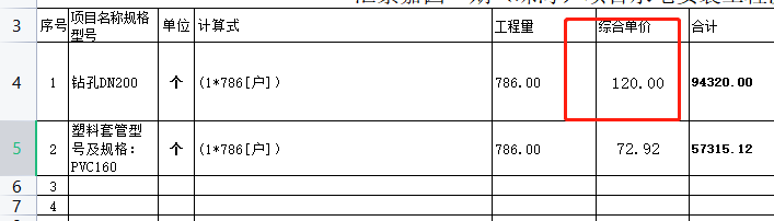 单价
