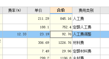 合价
