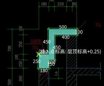 模板面积