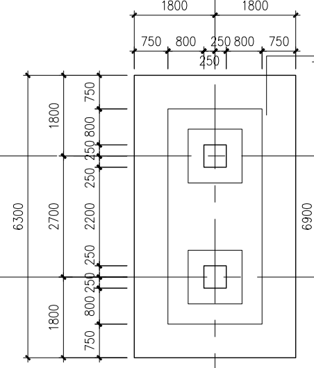 独立基础怎么画