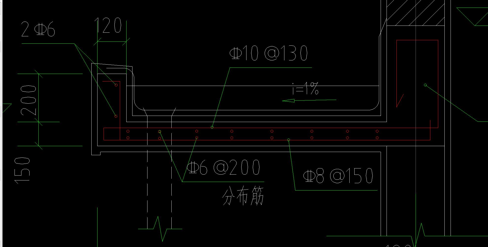 雨棚钢筋怎么布置