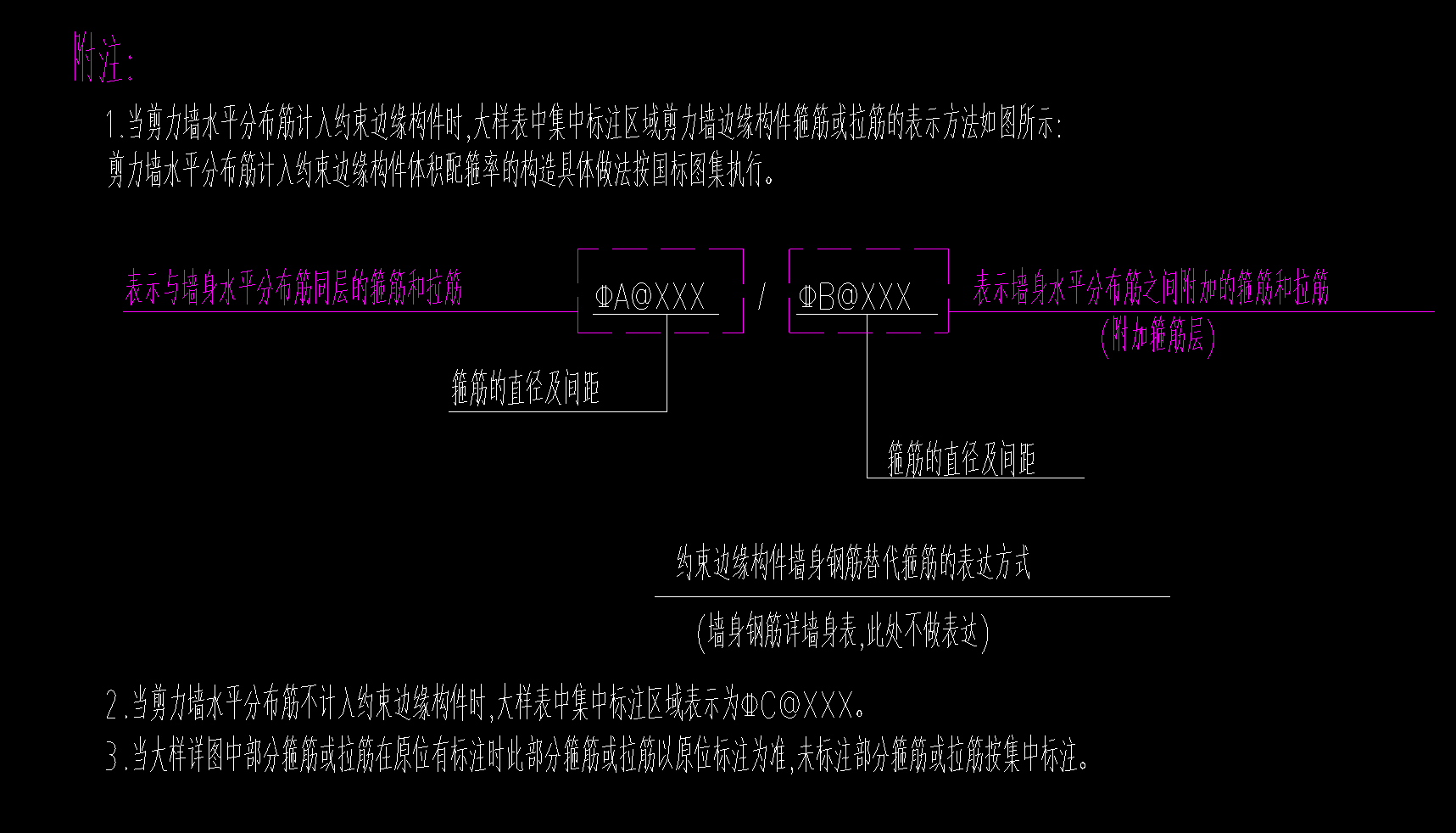 约束边缘暗柱