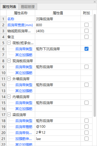 后浇带