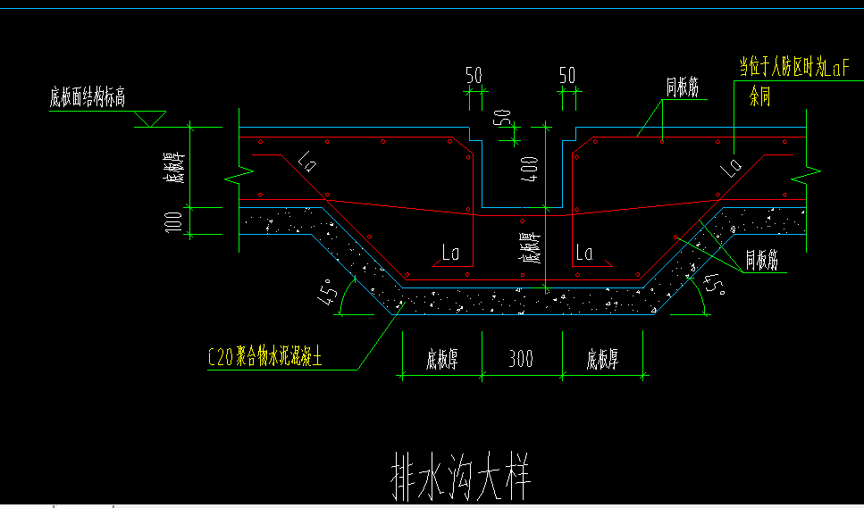 筏板变截面