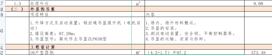 外装饰吊篮