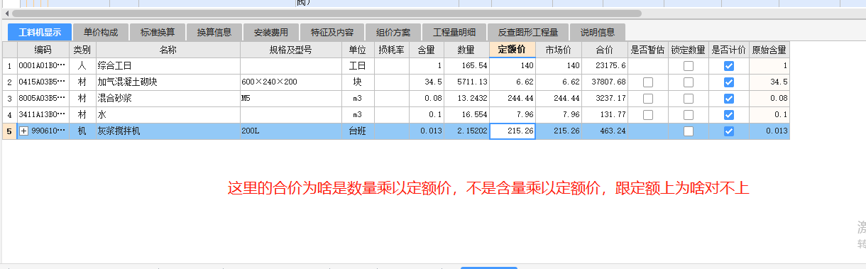 计价问题