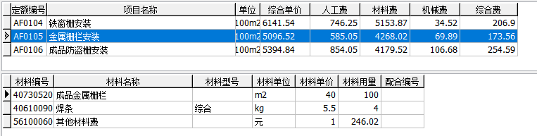 定额