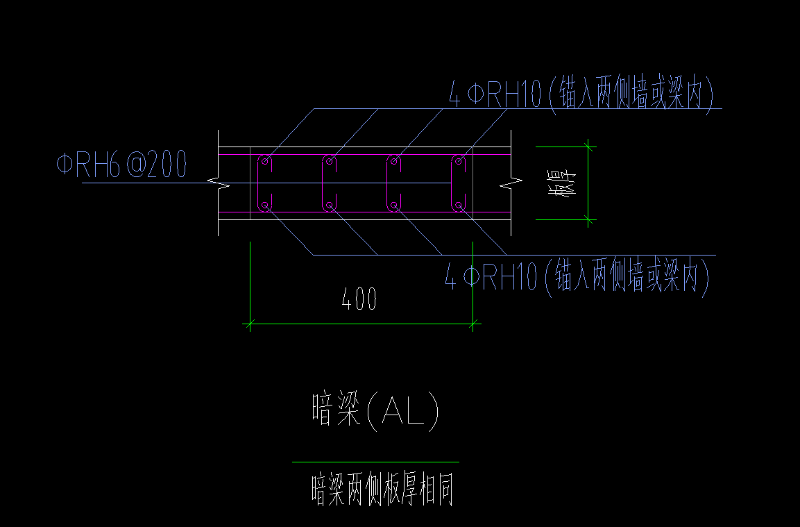 暗梁