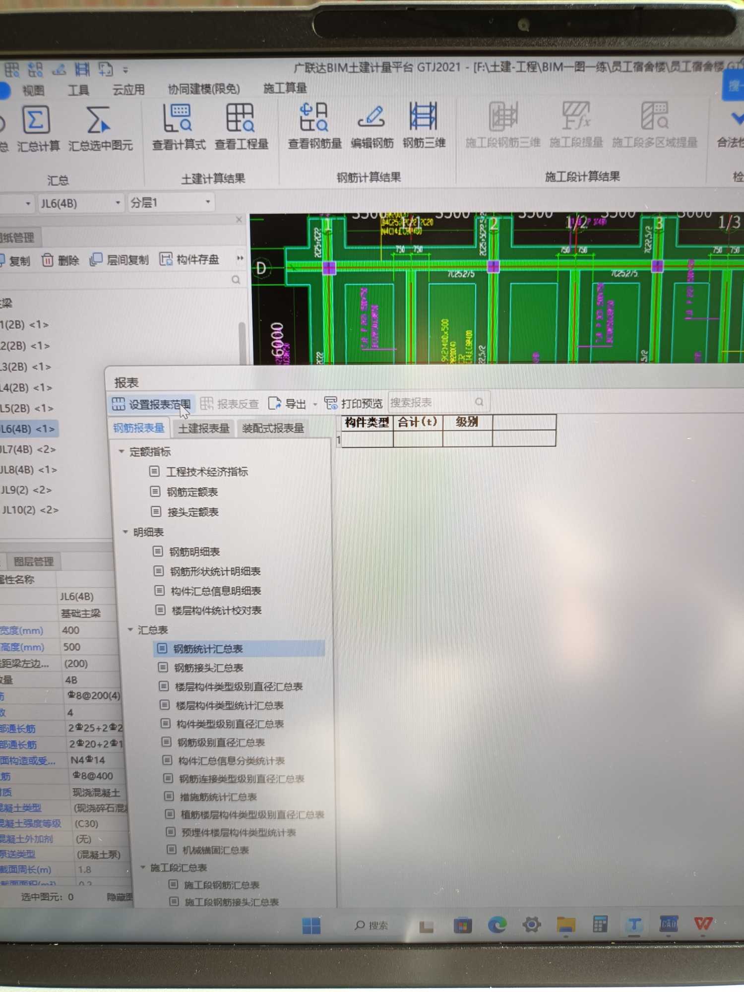 报表显示