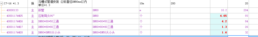 04定额