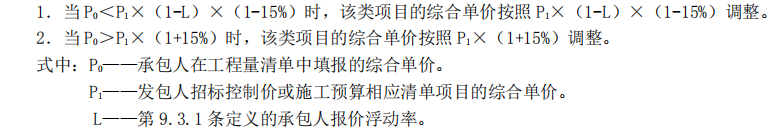 合同综合单价