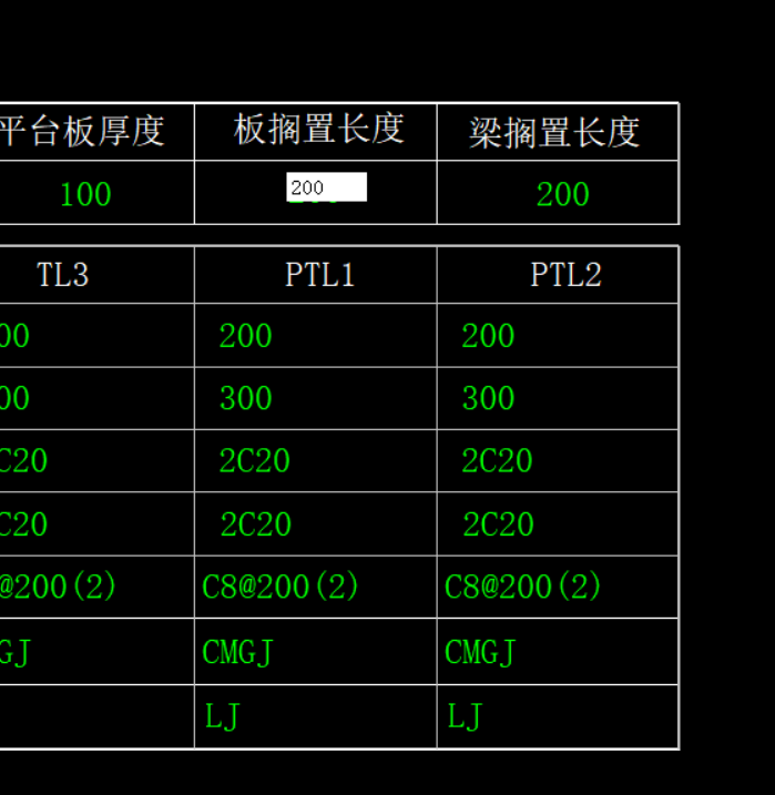 梁搁置长度