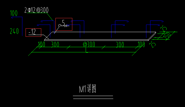 预埋件详图