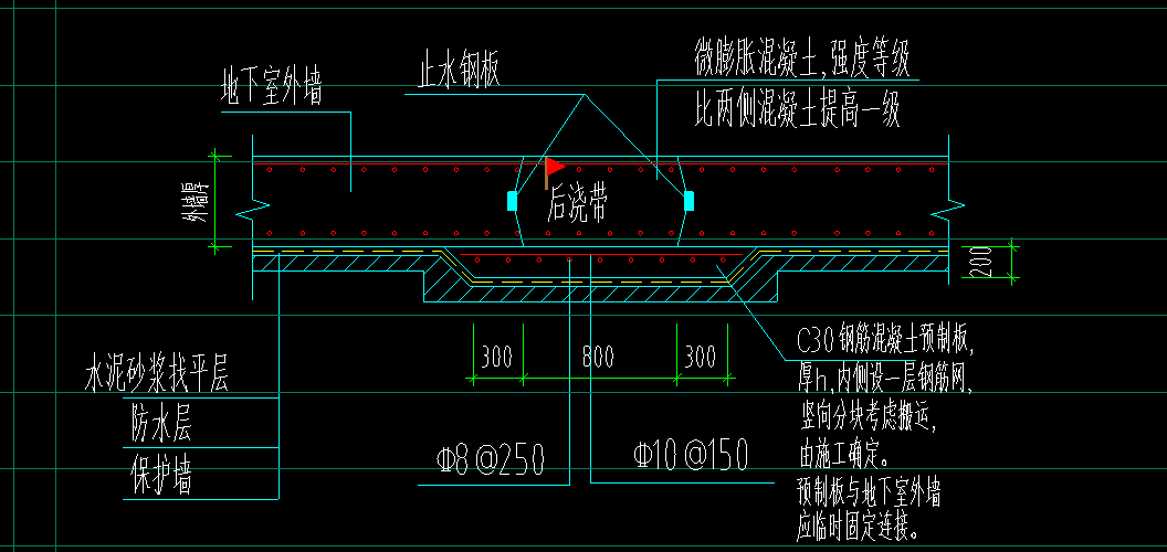 后浇带