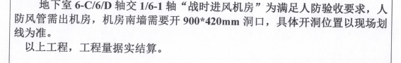 开洞