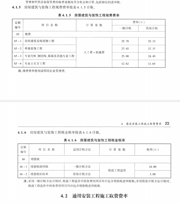 浙江18定额