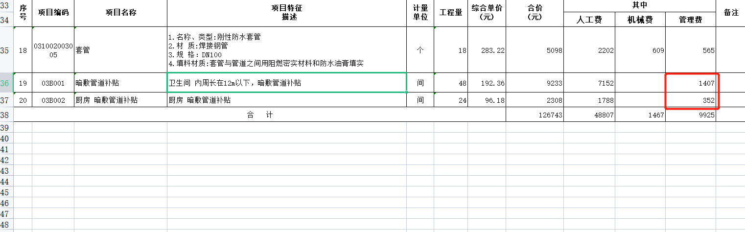 管理费