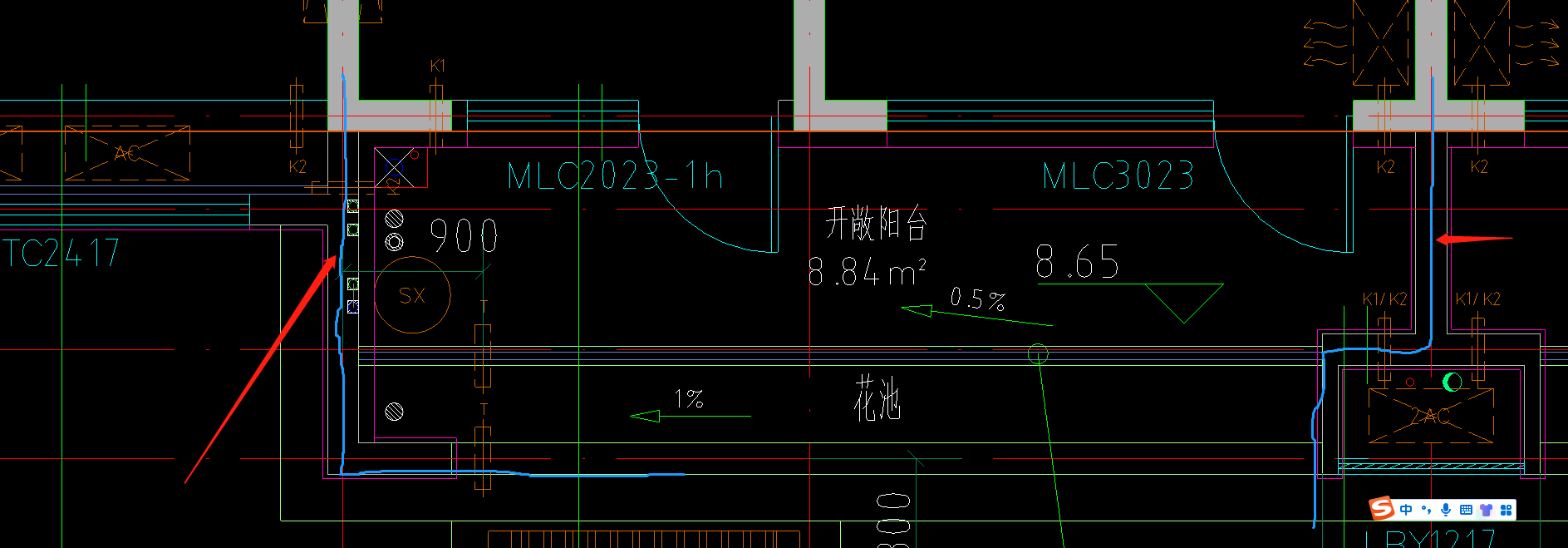 轴线