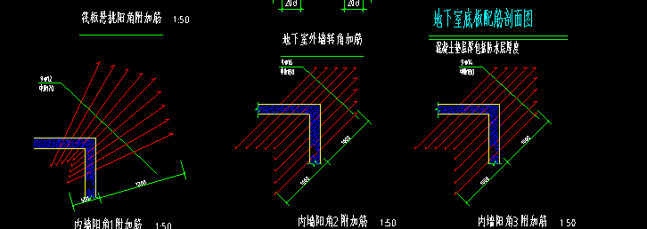 阳角附加筋