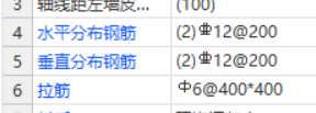剪力墙钢筋