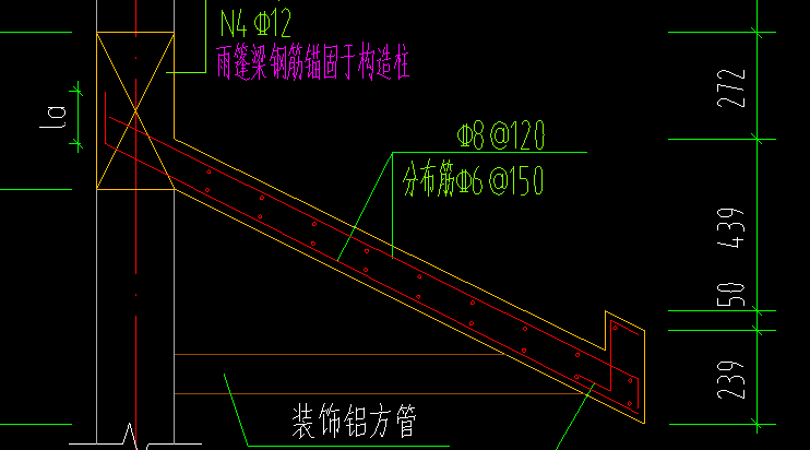 分布筋
