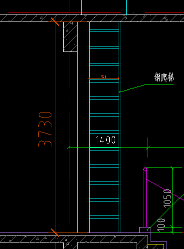 钢爬梯