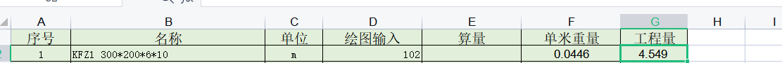 工程量