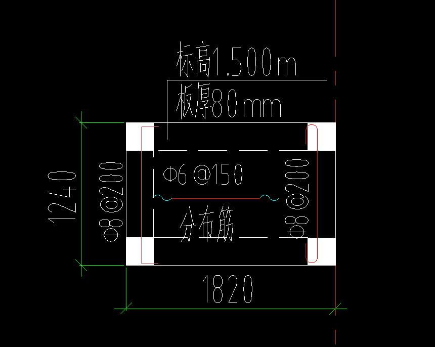 分布筋
