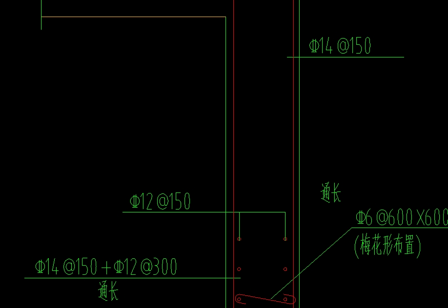 剪力墙垂直钢筋