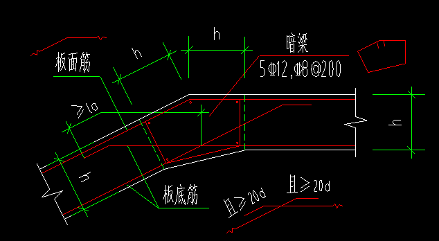 暗梁