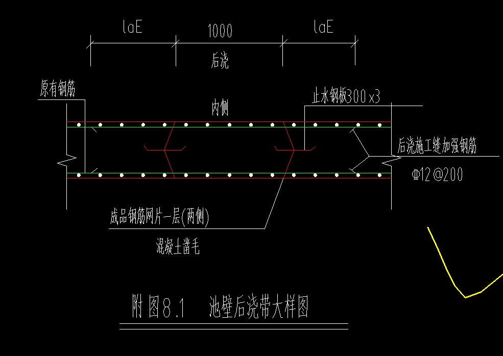 后浇带