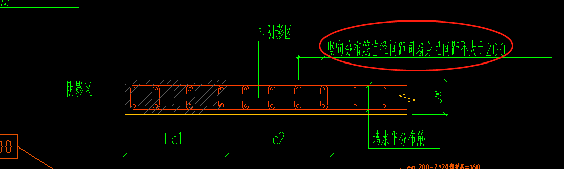 拉筋间距