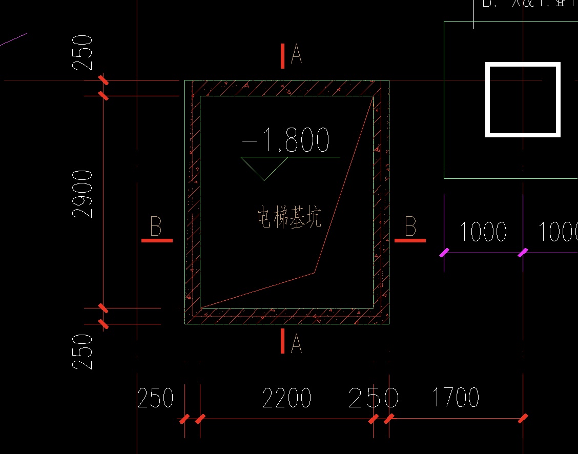 电梯基坑