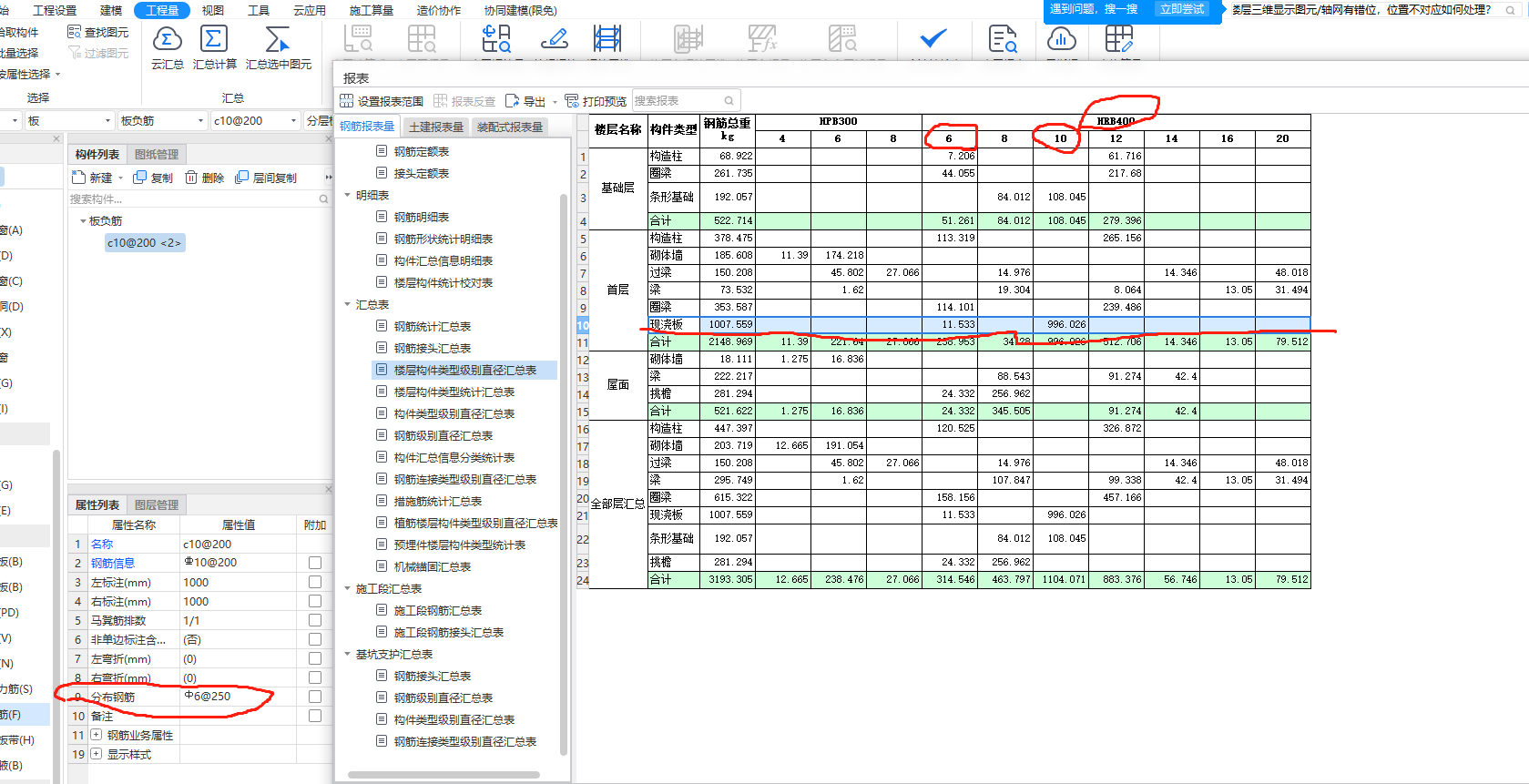 分布筋