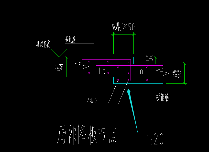 降板