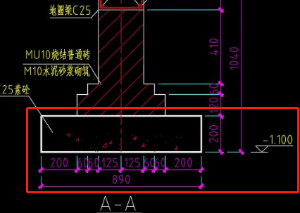 带形基础