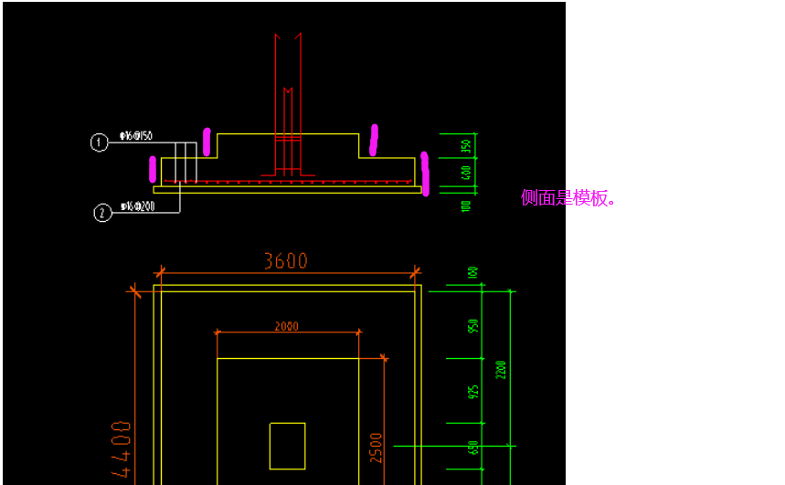 独立基础模板