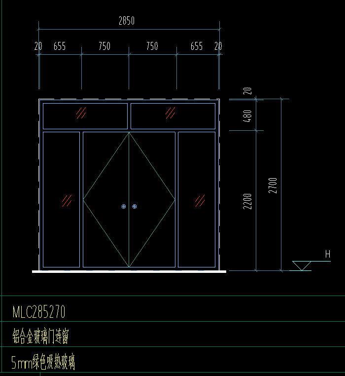 门联窗