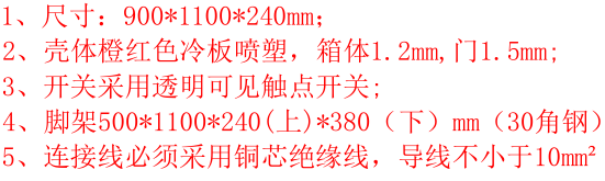 配电箱安装