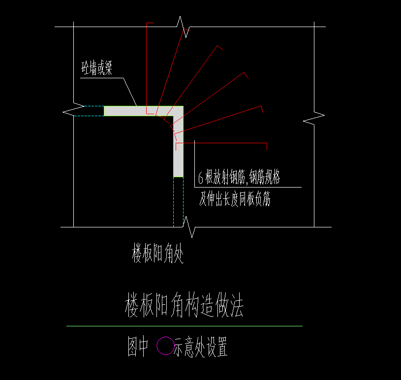 放射筋