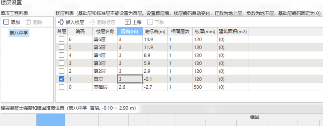 结构标高