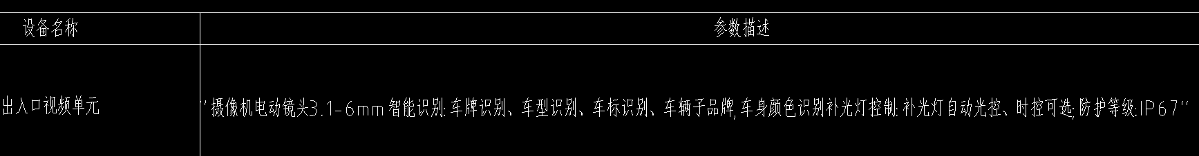 出入口视频单元