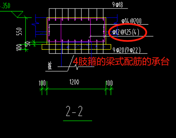 承台怎么画